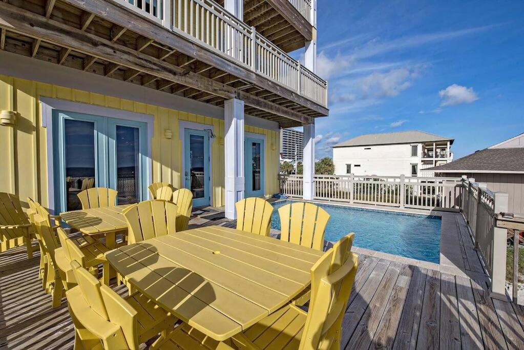 Beachfront~8Bedrooms~Lemonshello 굴프 쇼어스 외부 사진
