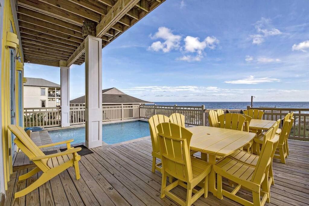Beachfront~8Bedrooms~Lemonshello 굴프 쇼어스 외부 사진